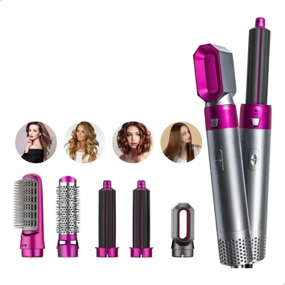 Cepillo 5 en 1: La Revolución en Cuidado y Estilo para tu Cabello