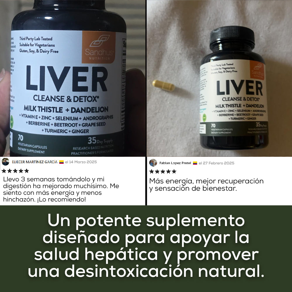 Liver Cleanse Detox – Limpieza Profunda, Hígado Sano!