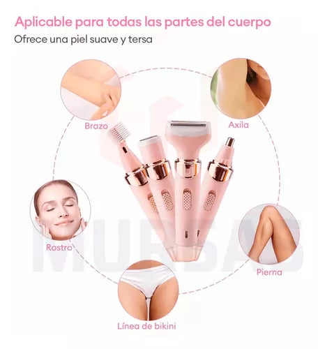 Rasuradora Recargable para Mujer: Suavidad y Precisión en Cada Pasada