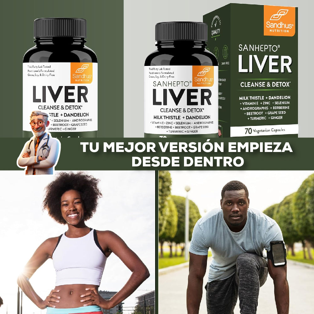 Liver Cleanse Detox – Limpieza Profunda, Hígado Sano!