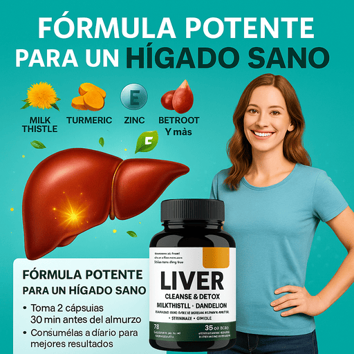 Liver Cleanse Detox – Limpieza Profunda, Hígado Sano!